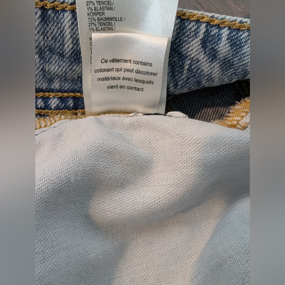 Anthropologie Pilcro Baggy High Waist Jeans Light Wash Size 28 - Picture 7 of 10